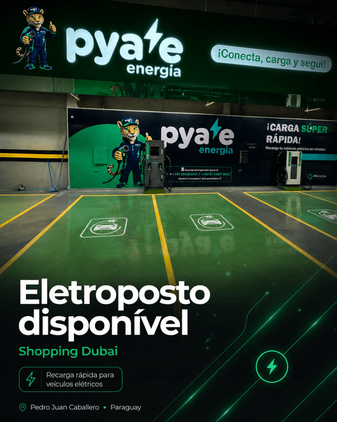 Estação PYA'E em funcionamento